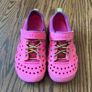 Pink Crocs Shoes size 13